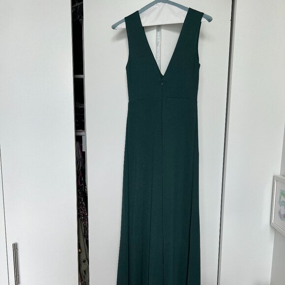 Birdy Grey Dresses & Skirts - Birdy Grey Bridesmaid Dress: Shamin Crepe Dress - Emerald
